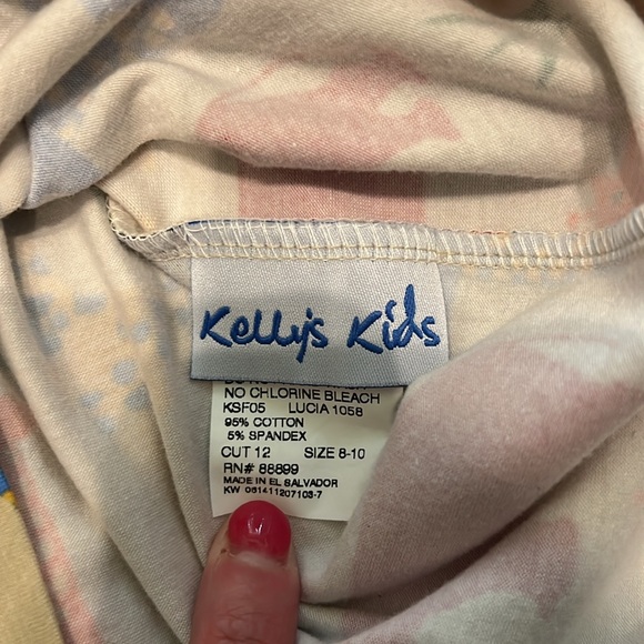 Kelly's Kids Girls Animals dress size 8-10 NEW! - Picture 4 of 7